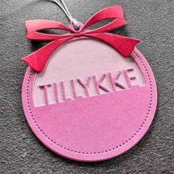 Simple and Basic Die "Sentiments in a Tag" 