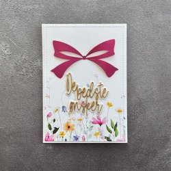 Simple and Basic Die "Big Bow" 