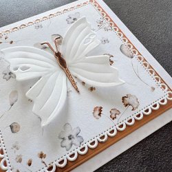 Simple and Basic Die "10 x 10 cm Square - Scalloped Edges" 