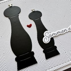 Simple and Basic Die "Salt and Pepper Mills" 