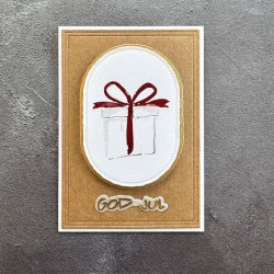 Simple and Basic Die "A6 &amp; A7 Ovals - Old Paper" 