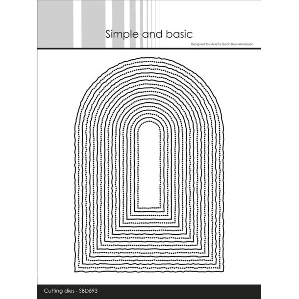 Simple and Basic Die "Arch - Old Paper" 