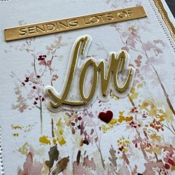 Simple and Basic Die "Doves, Love, Hope &amp; Peace" 