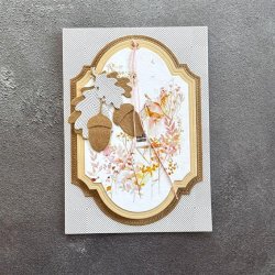 Simple and Basic Die "Acorns" 