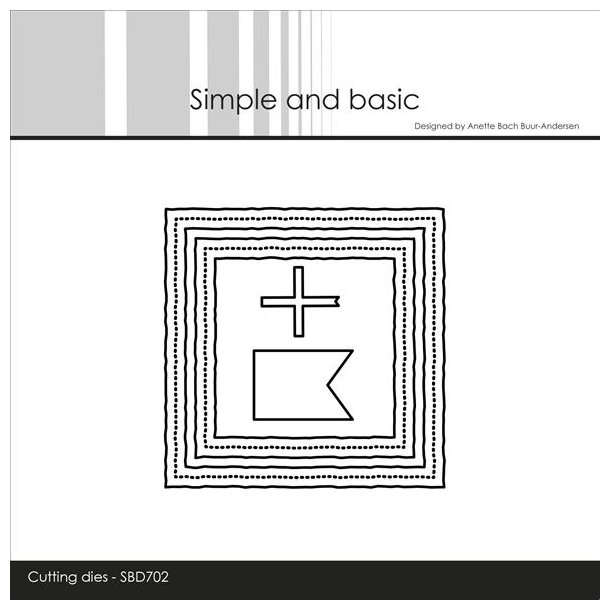 Simple and Basic Die "3x3 inch Basics - Old Paper" 
