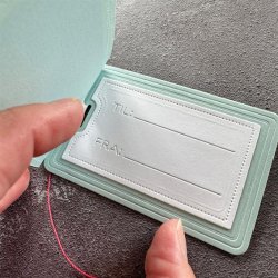 Simple and Basic Die "Gift Tag with Elegant Edges" 