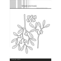 Simple and Basic Die "Beautiful Mistletoe - MEGA" 