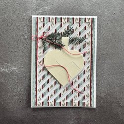 Simple and Basic Die "Christmas Heart" 