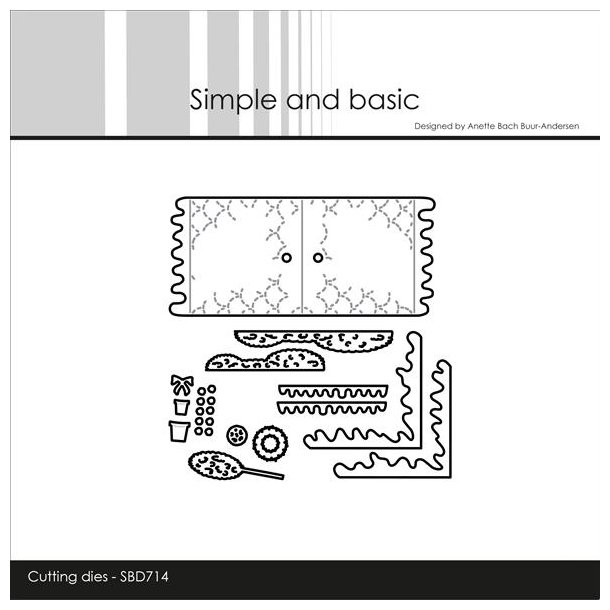 Simple and Basic Die "Add-On for #SBD585 - Winter Elements" 