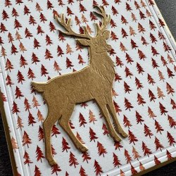 Simple and Basic Die "Reindeers" 