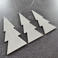 Simple and Basic Die "Christmas Tree Ornaments" 