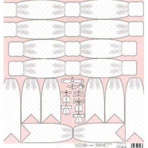 Karen Marie Klip: White & Rose Dots, Big Bows