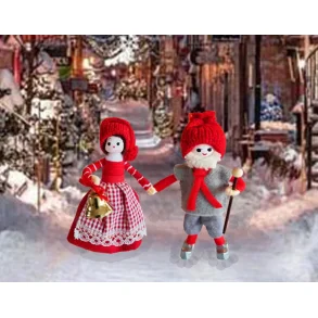 Anne Beate Design: Nissepar 2022, i dobbeltske