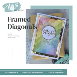 Made With Love Dies "Framed Diagonals" 