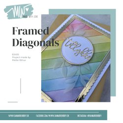Made With Love Dies "Framed Diagonals" 