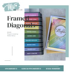 Made With Love Dies "Framed Diagonals" 