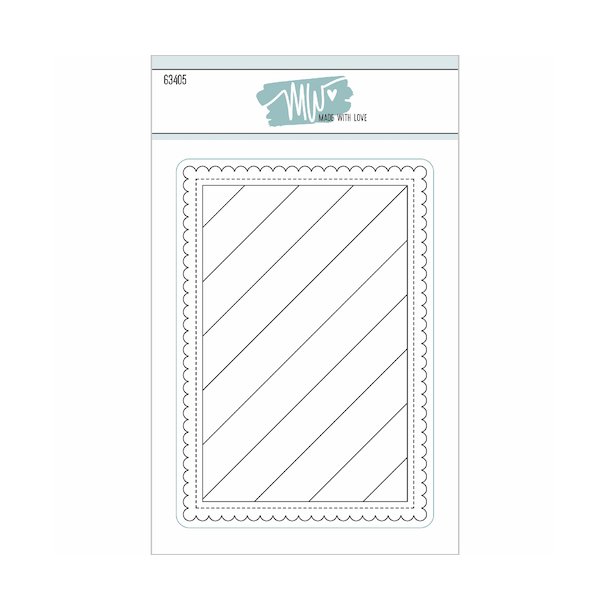 Made With Love Dies "Framed Diagonals" 