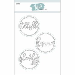 Made With Love Dies "Circle Sentiments" 