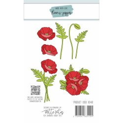 Made With Love Dies "Flowers - Poppies" 