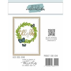 Made With Love Dies "Wreath and Butterflies" 