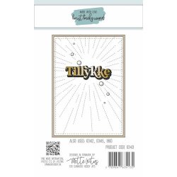 Made With Love Dies "Burst Background" 