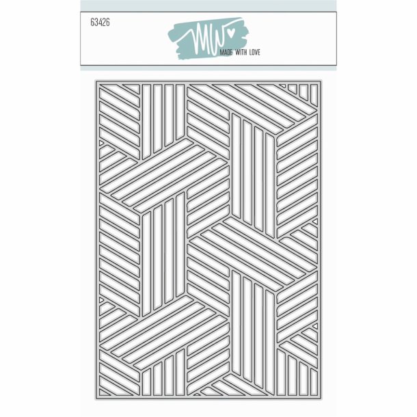 Made With Love Dies "Woven Background" 