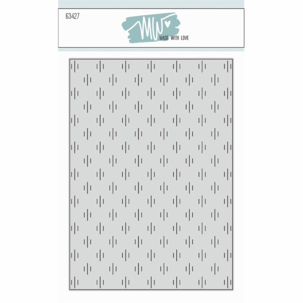 Made With Love Dies "Small Lines Background" 