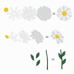 Made With Love Dies "Flowers - Daisies" 