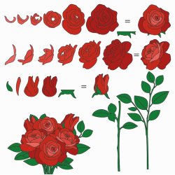 Made With Love Dies "Flowers - Roses" 