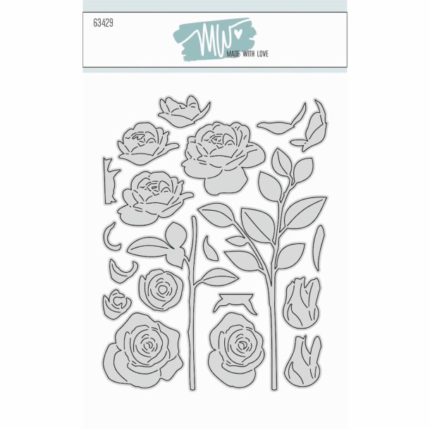 Made With Love Dies "Flowers - Roses" 