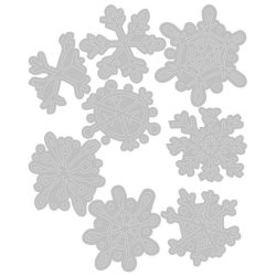 Sissix / Tim Holtz Dies "Scribbly Snowflakes" 665582