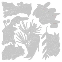 Sissix / Tim Holtz Dies "Festive Gatherings" 666333