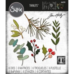 Sissix / Tim Holtz Dies "Festive Gatherings" 666333