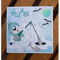 By Lene 3D Embossingfolder "Ice Landscape" 