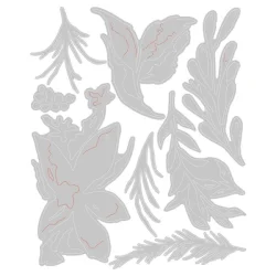 Sissix / Tim Holtz Dies "Holiday Brushstroke #3" 666067