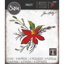 Sissix / Tim Holtz Dies "Holiday Brushstroke #3" 666067
