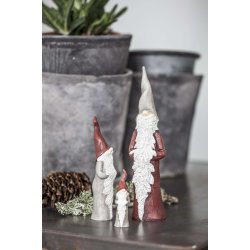 Nsgrnsgrden: Santa Walter 13 cm - beige