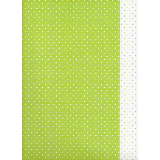 Karen Marie Klip: White &amp; Green Dots