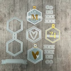 Dan Dies "Foldem�rke-Sekskant" 