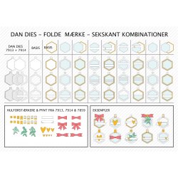 Dan Dies "Foldem�rke-Sekskant" 