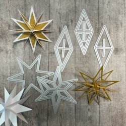 Dan Dies "3D Stjerne - stor"  