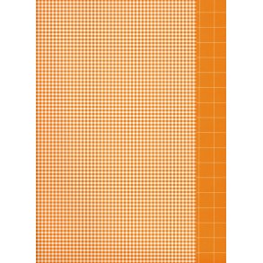 Karen Marie Klip: Orange Checkert