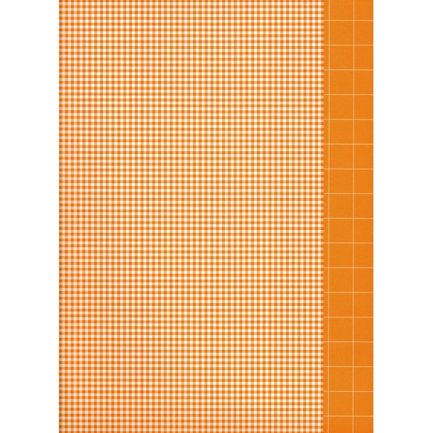 Karen Marie Klip: Orange Checkert
