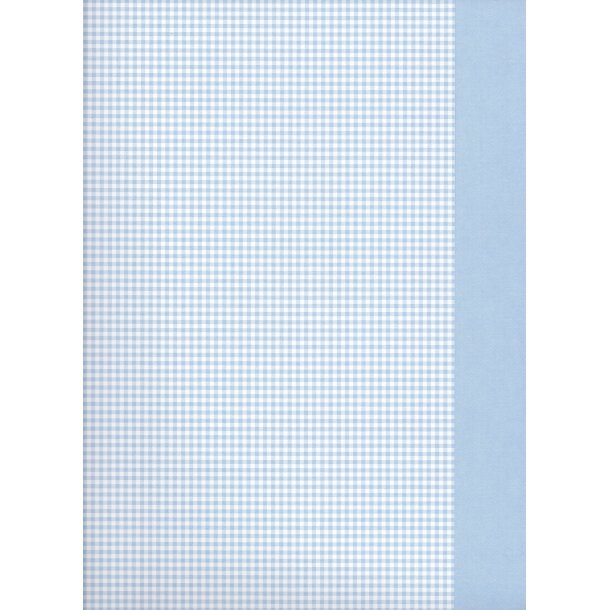 Karen Marie Klip: Light Blue Checkert