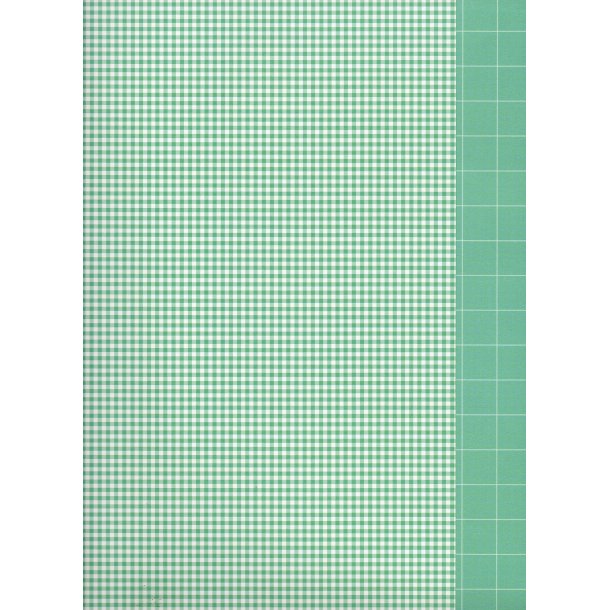 Karen Marie Klip: Turquoise Checkert