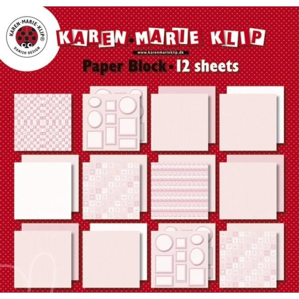 Karen Marie Klip: Paper Block Baby Girl