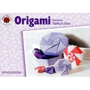 Karen Marie Klip: Origami Taekos Box - Instruktionsh�fte