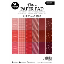 Studio Light - Pattern Paper Pad: "Christmas Reds"