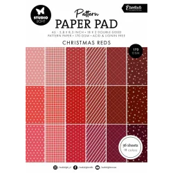 Studio Light - Pattern Paper Pad: "Christmas Reds"