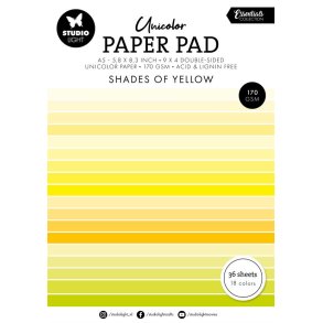 Studio Light - Unicolor Paper Pad: 